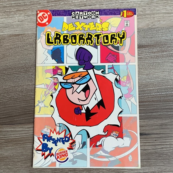 Cartoon Network DC Comics Dexters Laboratory Burger King #1 2002 Comic Book - Picture 3 of 3